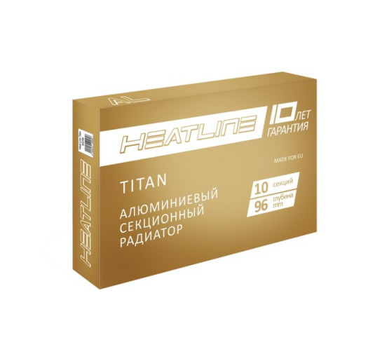 Радіатор алюмінієвий Heat Line Titan 500/96