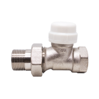 Кран радіаторний прямий під термоголовку Karro (KR 2022) 1/2”