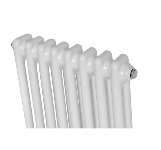 Вертикальный дизайнерский радиатор отопления ARTTIDESIGN Bari 8/1800/380 белый матовий