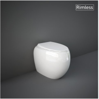 Унитаз напольный RAK Ceramics CLOUD Rimless белый глянцевый CLOWC1346AWHA 