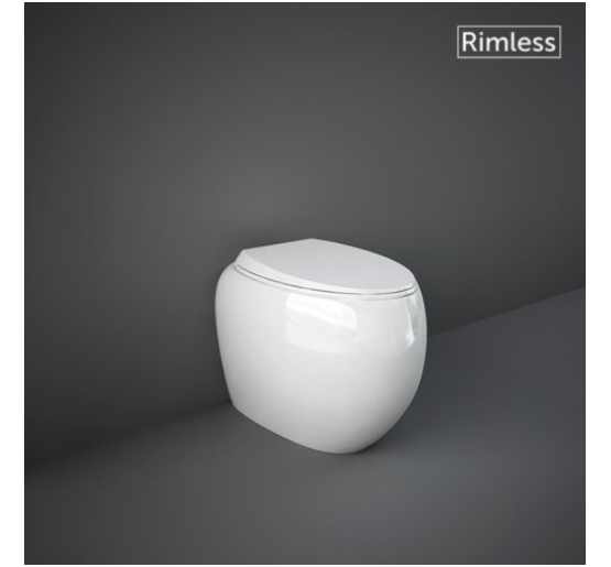 Унітаз підлоговий RAK Ceramics CLOUD Rimless білий глянцевий CLOWC1346AWHA