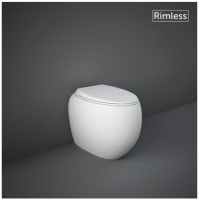 Унітаз підлоговий RAK Ceramics CLOUD Rimless білий матовий CLOWC1346500A