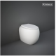 Унітаз підлоговий RAK Ceramics CLOUD Rimless білий матовий CLOWC1346500A
