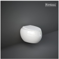 Унітаз підвісний RAK Ceramics CLOUD Rimless білий глянцевий CLOWC1446AWHA 