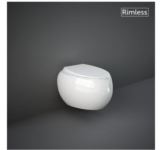 Унітаз підвісний RAK Ceramics CLOUD Rimless білий глянцевий CLOWC1446AWHA 