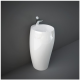  Раковина напольная монолитная RAK Ceramics CLOUD белая глянцевая CLOFS5001AWHA 