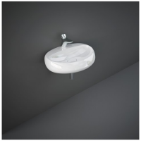 Умивальник RAK Ceramics CLOUD білий глянцевий 55 см CLOWB5501AWHA