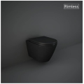  Унитаз подвесной RAK Ceramics FEELING Rimless Matt Black RST23504A 