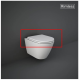 Кришка д/унітазу RAK Ceramics FEELING Duroplast,Soft Close,біла матова RSTSC3901500