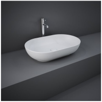 Раковина RAK Ceramics FEELING на стільницю 55см білий матовий FEECT5500500A