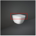 Кришка д/унітазу RAK Ceramics ONE Duroplast,Soft Close,біла ONSC00004/N