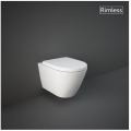 Унітаз підвісний RAK Ceramics RESORT Rimless білий RST23AWHA
