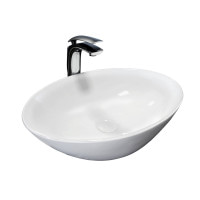 Раковина керамическая на столешницу Rea Hana Slim (8412486773)