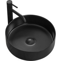 Раковина керамічна на стільницю Rea Sami BLACK MAT