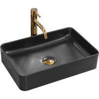 Раковина керамічна на стільницю Rea  Avia Black Mat
