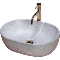 умивальник Rea Lara 35x48,5 grey (REA-U9889)