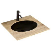 умивальник Rea Nel 39x47 black (REA-U1023)