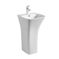 умивальник Rea Ada Slim 43x45 окремостоячий, білий (REA-U9902)