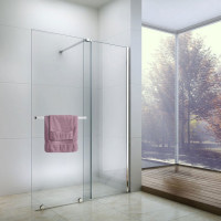 душова кабіна Rea Cortis 100 безпечне скло, прозоре (REA-K7210)