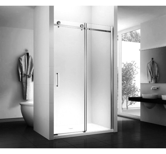 душові двері Rea Nixon-2 100x190 безпечне скло, прозоре, ліва (REA-K5012)