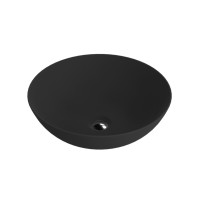 умивальник Lavita Rosa 40x40x13,5 чорний (5900378334279)