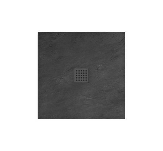 піддон Rea Rock 90x90 квадратний, black (REA-K4581)