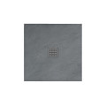 поддон Rea Grey Rock 90x90 квадратный grey (REA-K4585)