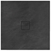 піддон Rea Stone 90x90 квадратний black (REA-K9601)