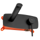 Змішувач для раковини (умивальника) REA OVAL BLACK + BOX чорний прихованого монтажу
