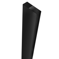 Удлинительный профиль REA MOLIER BLACK для кабин/дверей черный