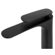 Змішувач для раковини (умивальника) REA BERG BLACK чорний низький