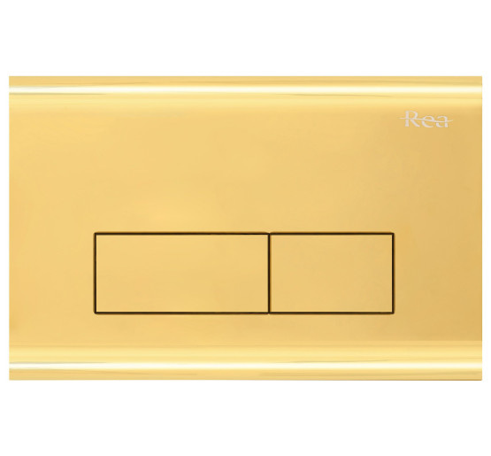 Инсталляция REA с золотой кнопкой H LIGHT GOLD