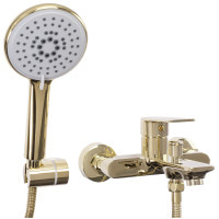 Змішувач для ванни REA MAYSON GOLD золотий настінний