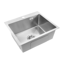 Стальна кухонна мийка REA LIAM NICKEL BRUSHED