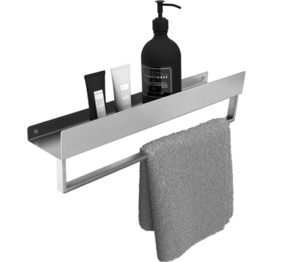 Полка для ванны REA SF01 45 NICKEL BRUSHED