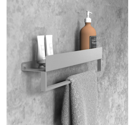 Полка для ванны REA SF01 45 NICKEL BRUSHED