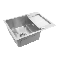 Стальна кухонна мийка REA PAUL NICKEL BRUSHED