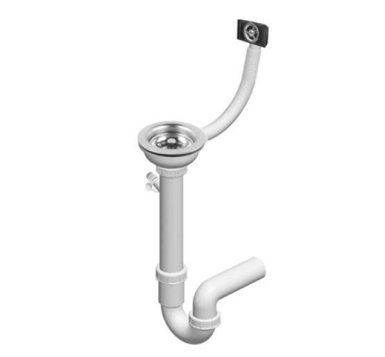 Гранитная кухонная мойка REA DAG BLACK пятнистая