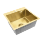 Стальна кухонна мийка REA LEO 40 BRUSHED GOLD
