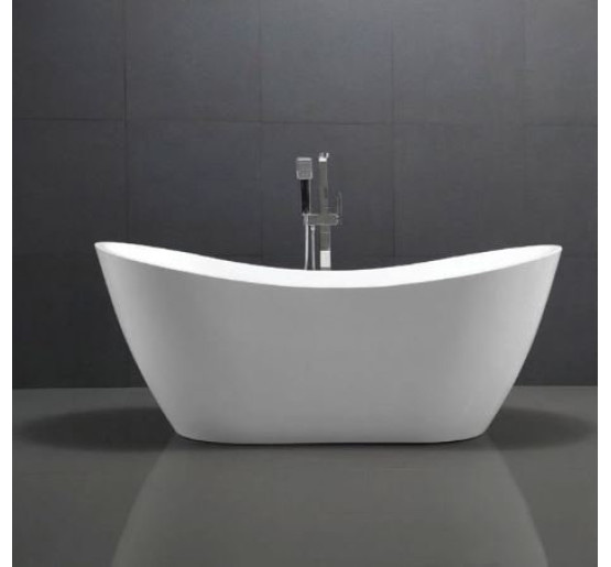 ванна Rea Ferrano 160x80 + сифон + пробка click / clack (REA-W0150)