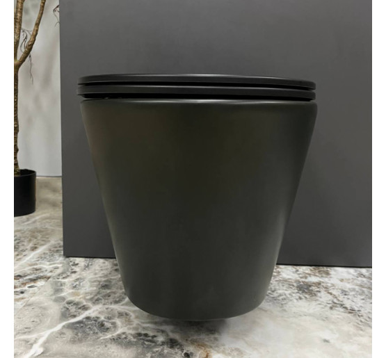 Підвісний унітаз VBI LEVANZO BLACK MATT