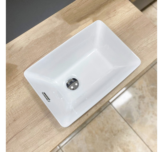 Умивальник (раковина) VBI TORITTO S WHITE врізний