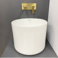 Умивальник (раковина) VBI LEVANTO WHITE накладний підвісний