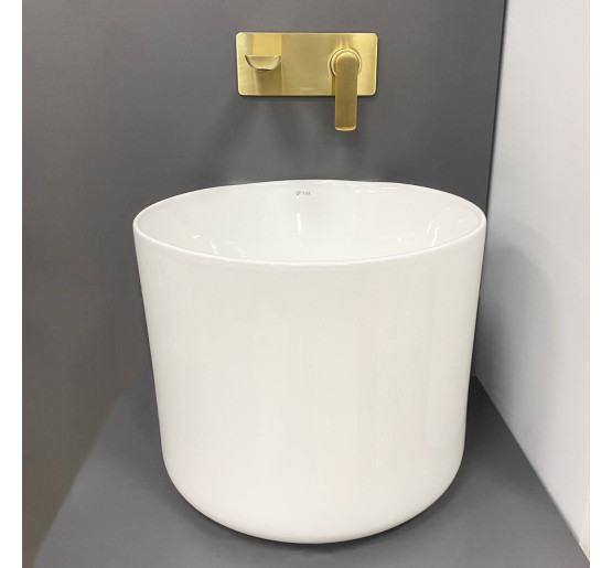 Умивальник (раковина) VBI LEVANTO WHITE накладний підвісний