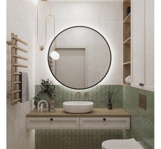 Умивальник (раковина) VBI BERGAMO WHITE накладний