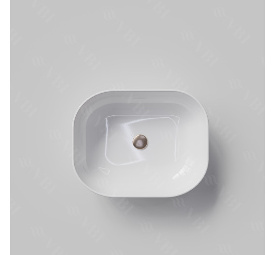 Умивальник (раковина) VBI BERGAMO WHITE накладний