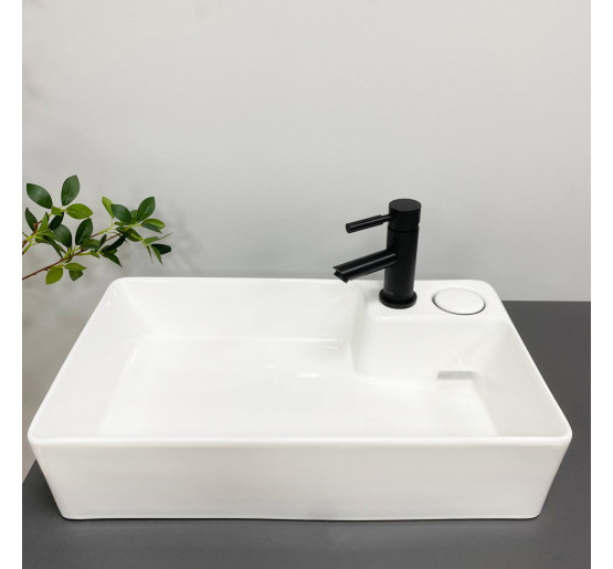 Умывальник (раковина) VBI ALTAMURA M WHITE на стиральную машинку