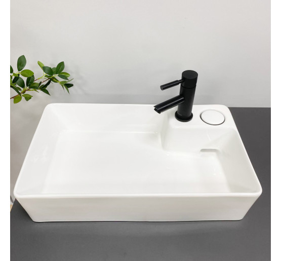 Умывальник (раковина) VBI ALTAMURA M WHITE на стиральную машинку