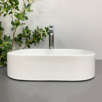 Умывальник (раковина) VBI LESINA WHITE накладной