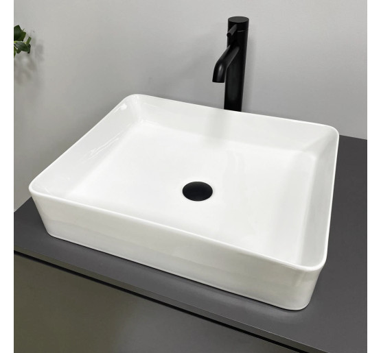 Умивальник (раковина) VBI TRIEST M WHITE накладний